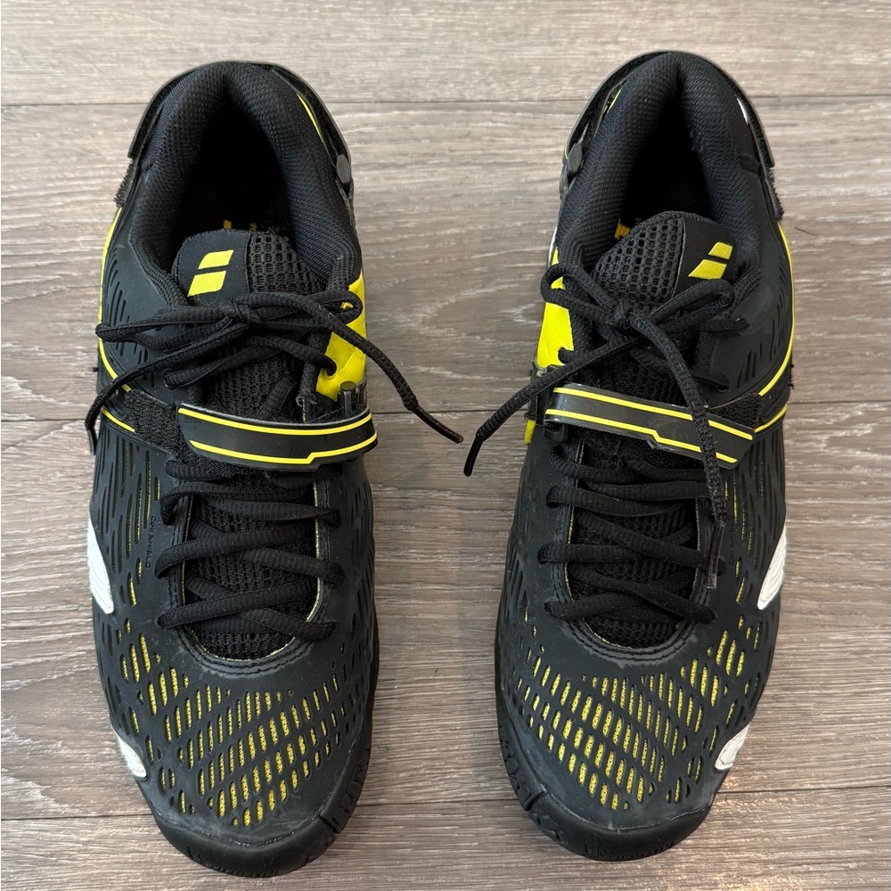 Babolat Men’s Black and Yellow Athletic Shoes